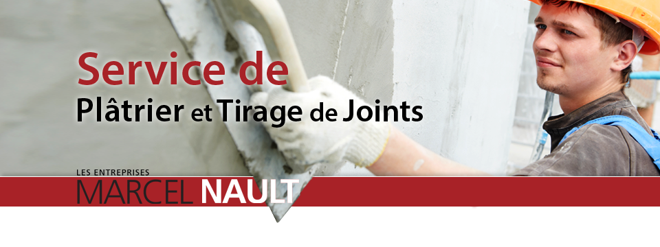 Pose de gypse et tirage de joints à Québec et Lévis