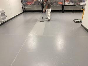 nouvelle peinture du plancher - Marcel Nault Peintre